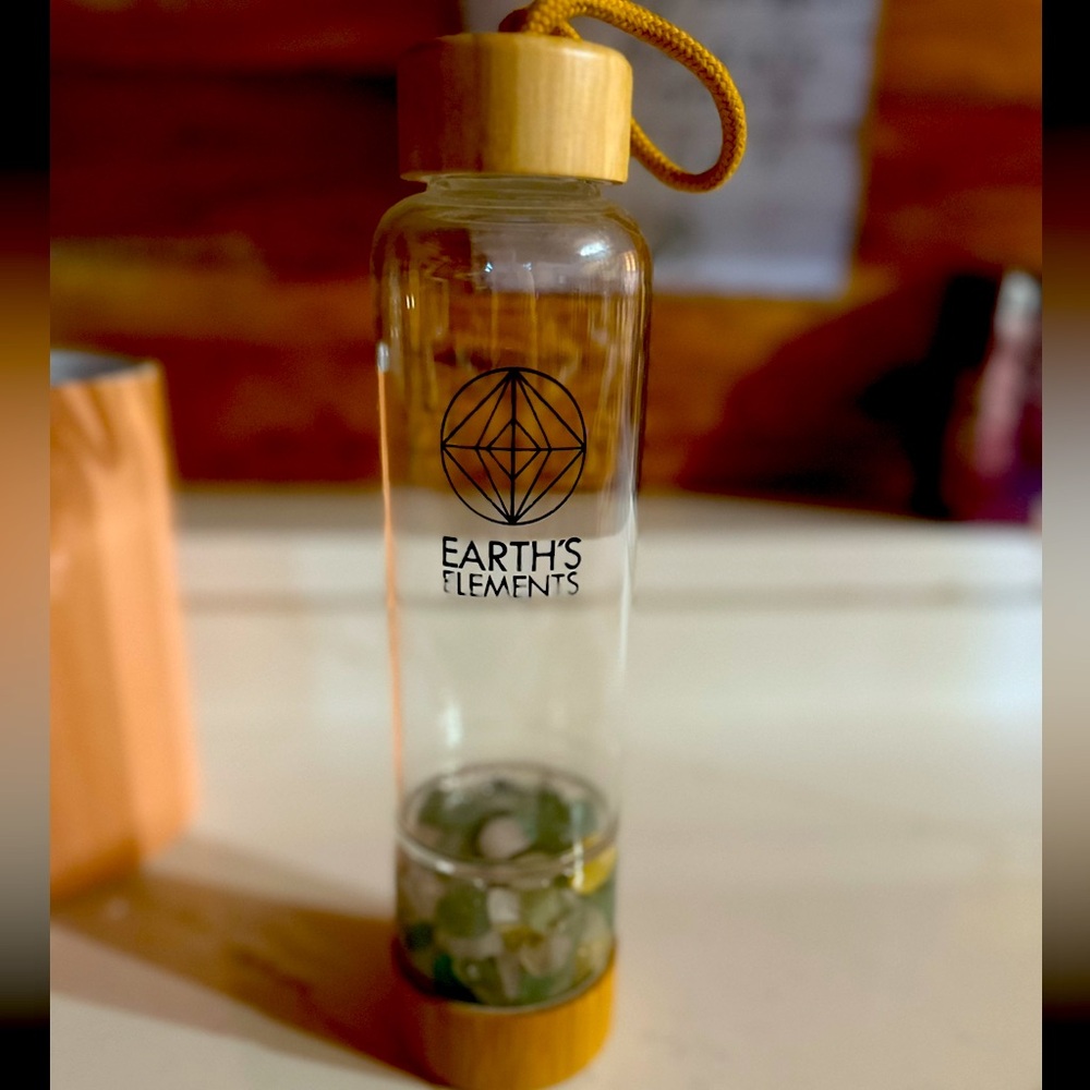 💚Green Aventurine Crystal Water Bottle (New)
